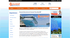 Desktop Screenshot of cozumelmexicotours.com